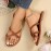 Women's Solid Color Thong Sandals, Slip On Open Toe Cross Strap Lightweight Flat Slides Shoes, Summer Beach Comfy Shoes