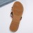 Women's Solid Color Thong Sandals, Slip On Open Toe Cross Strap Lightweight Flat Slides Shoes, Summer Beach Comfy Shoes