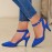 Women's Ankle Strap Slingback High Heels, Solid Color Pointed Toe Stiletto Heels, Fashionable Pumps