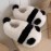 1pair Boys And Girls Cartoon Bear Cold-proof And Warm Baby Five-finger Knitted Gloves For Autumn And Winter
